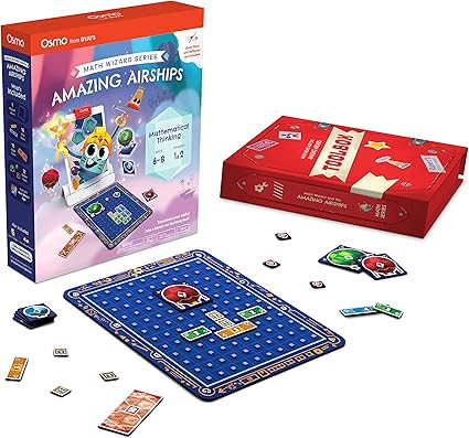 Osmo-Math Wizard and The Amazing Airships iPad & Fire Tablet-Ages 6-8/Grades 1-2-Mental Math Addi... | Amazon (US)