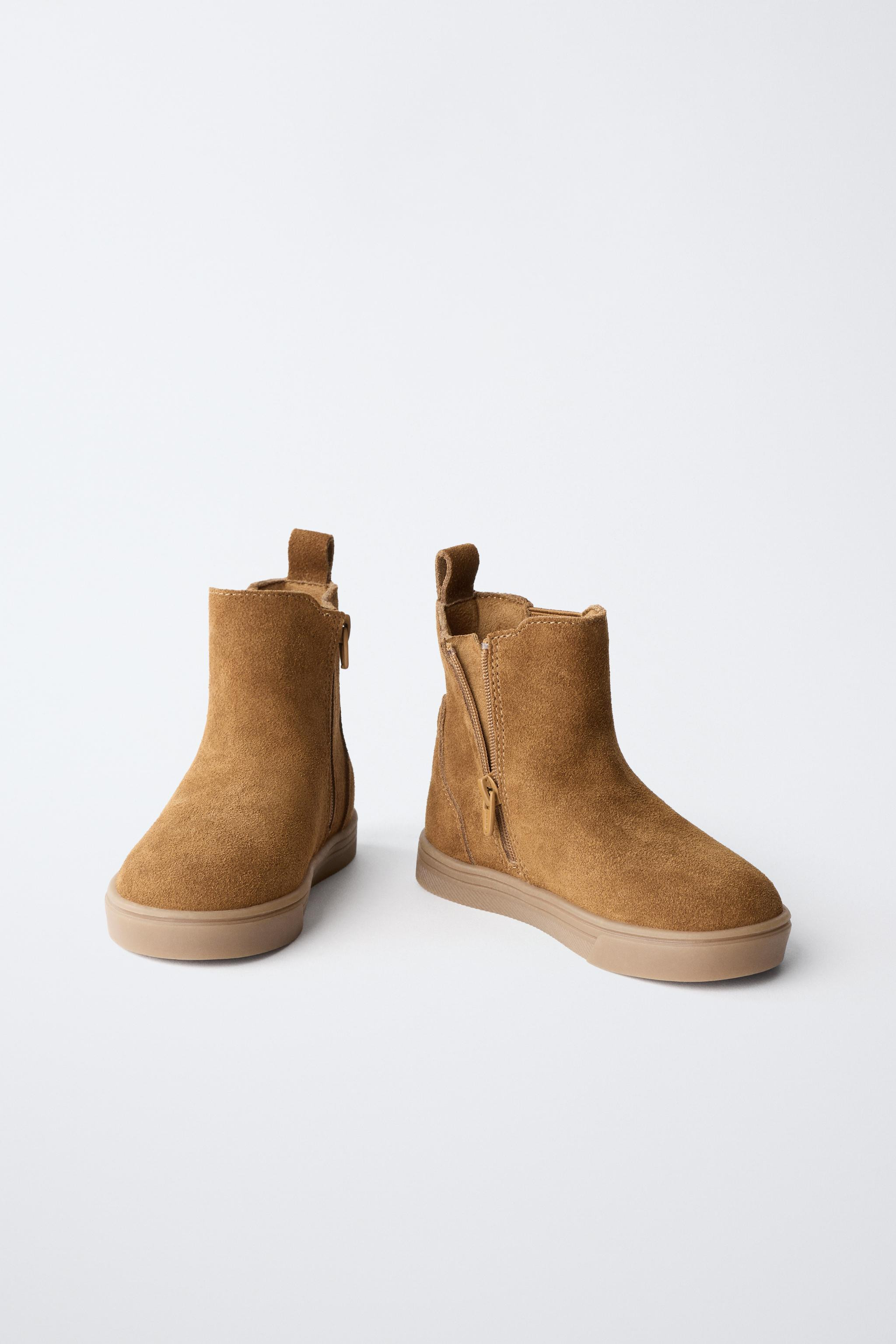 LEATHER BOOTS | Zara UK