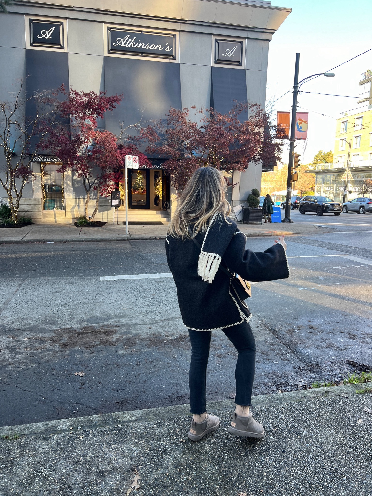 This coat on repeat 🖤