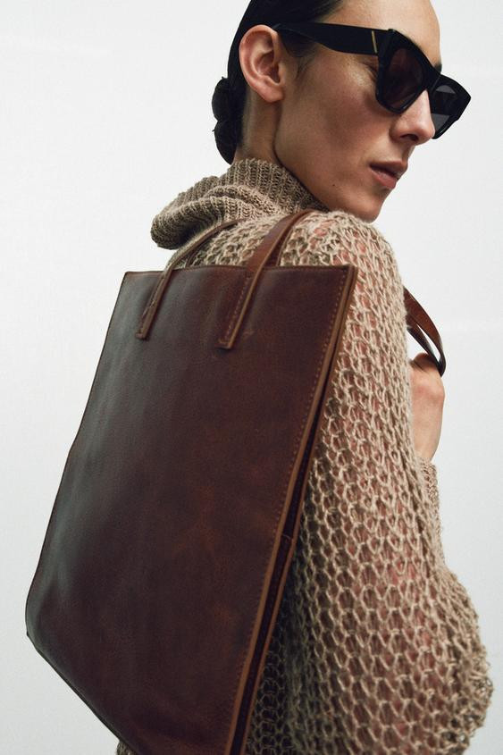 SHOPPER AUS LEDER | Zara DE
