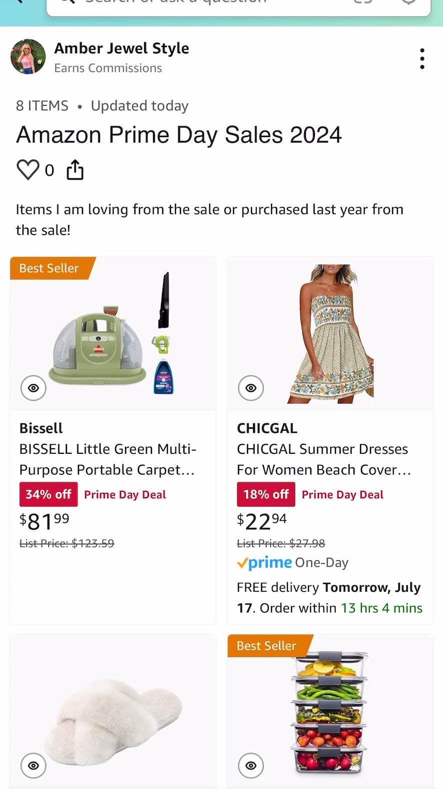 Amazon Prime Day Sales 


#LTKFindsUnder50 #LTKSaleAlert #LTKFindsUnder100