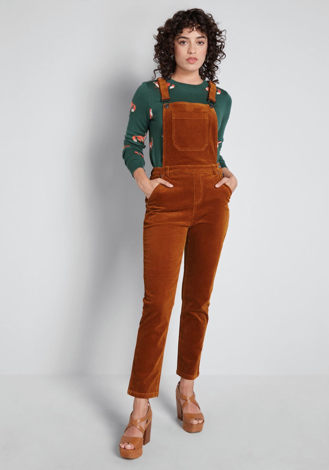 Fall Potluck Corduroy Overalls | Modcloth