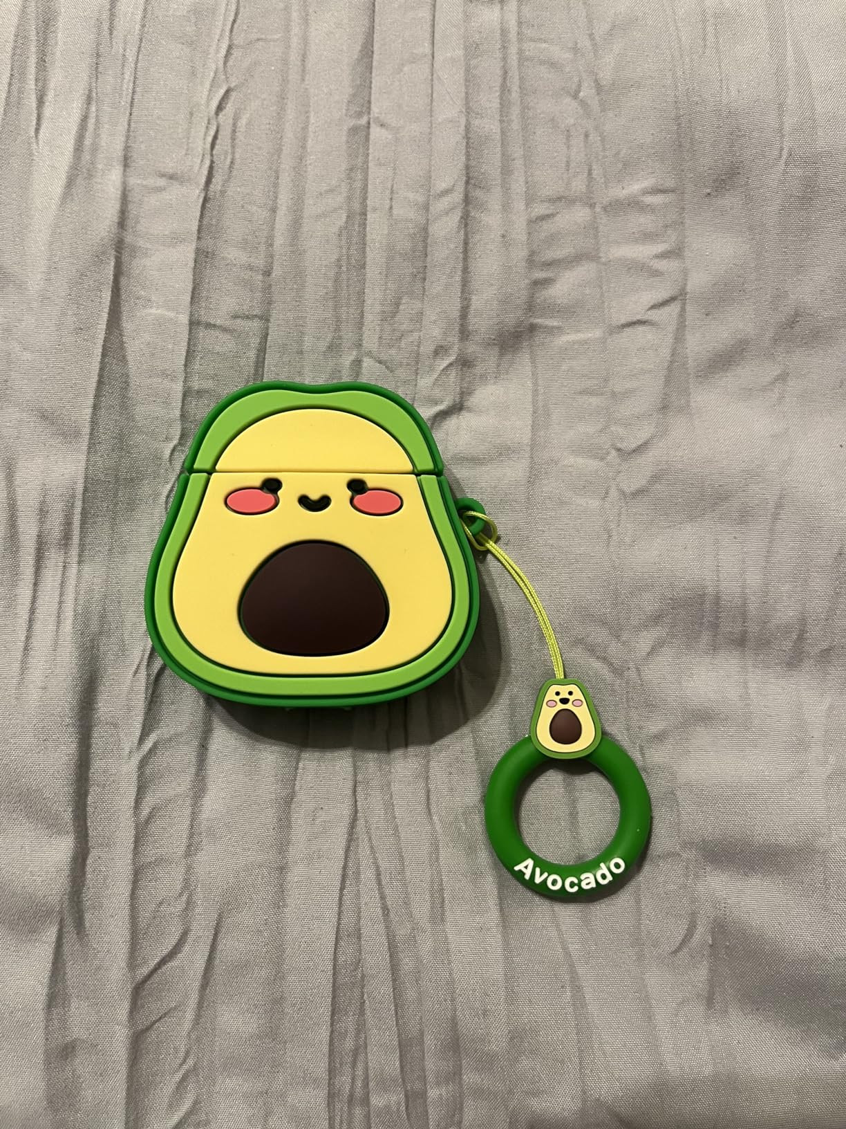 ZOSTLAND Wireless Earphone Case, Jack Ghost Halloween Thick Soft Portable Keychain Finger Ring Pr... | Amazon (US)