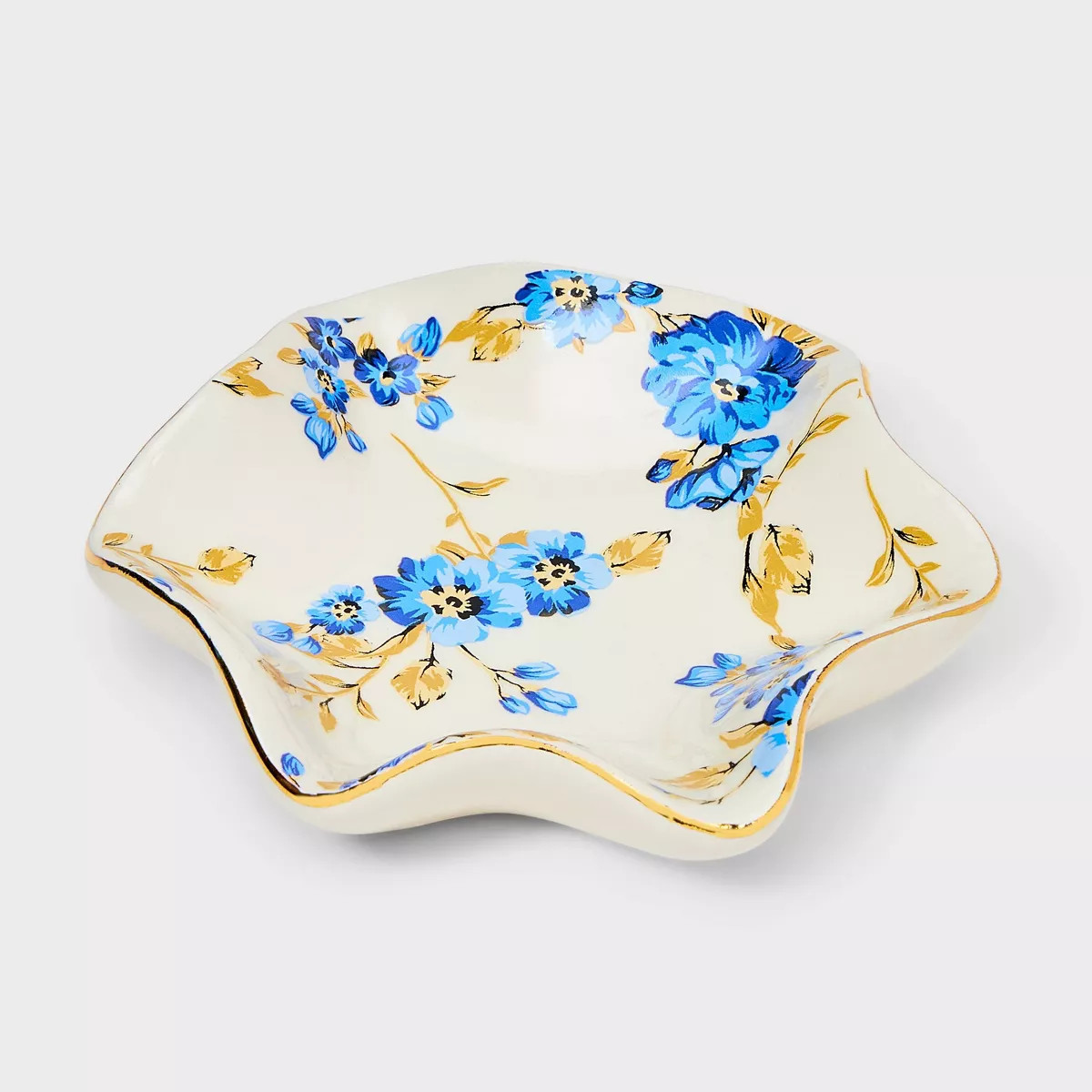 Floral Trinket Jewelry Tray - A New Day™ Ivory/Red | Target