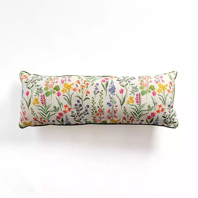 New! Brackeen Wildflower Lumbar Pillow | Kirkland's Home