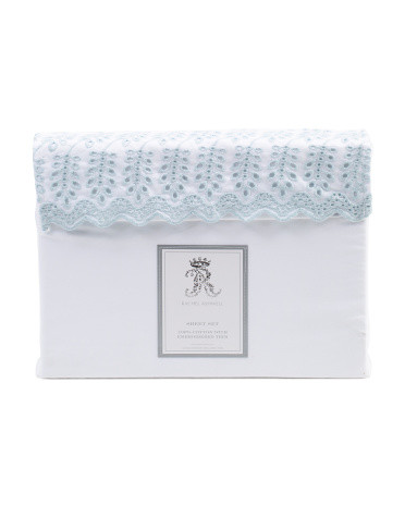 Cotton Eyelet Sheet Set | Home Essentials | Marshalls | Marshalls