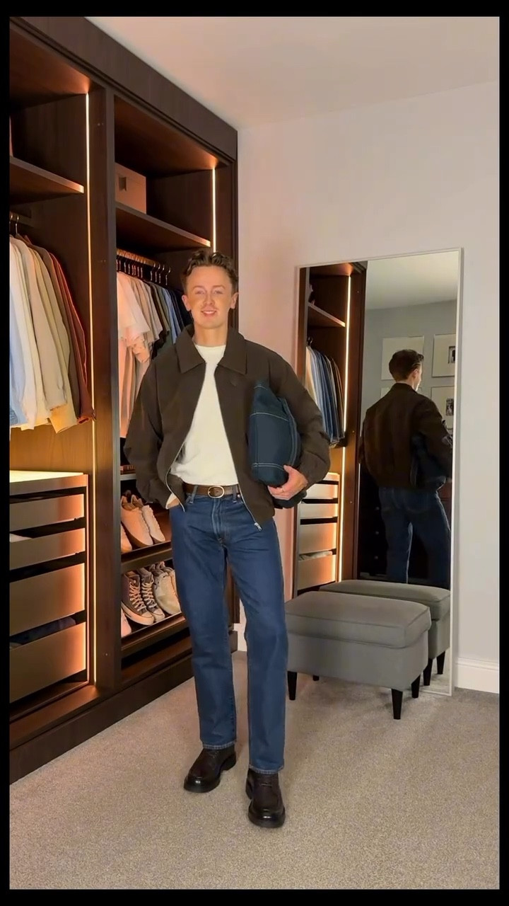 The perfect autumnal jacket @asos 🧸, everything linked in my @ltk.europe 

#mensfashion #asseenonme #asos #autumnfashion #easyoutfit