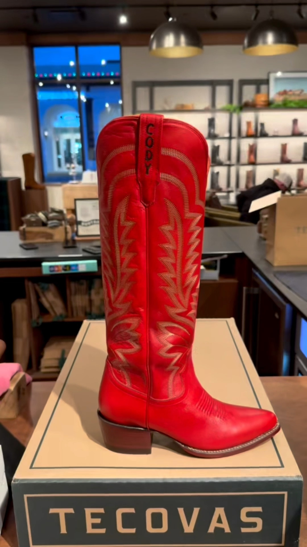 These Tecovas are extra special to me. Cody loved his so much, and while I was in Texas I finally got a pair of my own and had his name embossed on the outside of each boot. A small detail, but one that means everything to me.

They’re beautifully made, buttery soft, and surprisingly easy to wear with everything from denim to dresses. The quality is incredible and they only get better with time. Even better, this exact pair is on sale right now.

If you’ve been wanting a pair of boots that feel meaningful and timeless, these are it.

#LTKCyberWeek #LTKSaleAlert #LTKstorytime