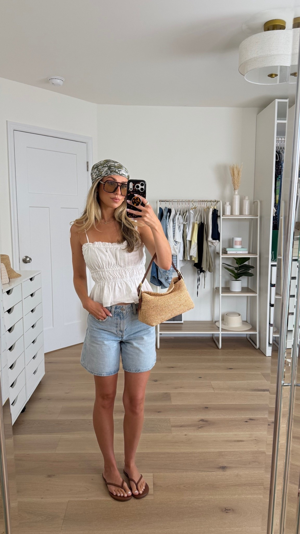 casual summer ootd 
+ top: xs
+ 90s baggy shorts: 24 
+ flip flops: true to size 

Petite style 
Petite outfit 
Aritzia style
Aritzia outfit

#LTKootd #LTKPetite #LTKgrwm