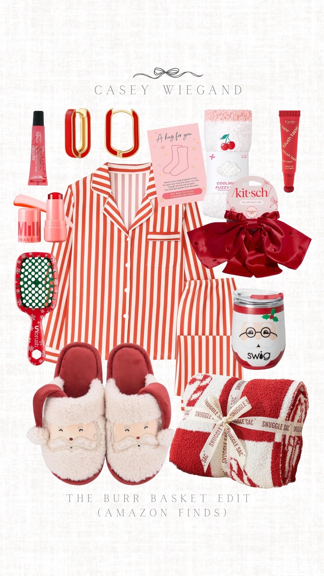 A bold + festive red burr basket for the girl who loves a pop of holiday cheer. 🎄❤️ #HolidayEdit

#LTKSeasonal #LTKHoliday #LTKGiftGuide