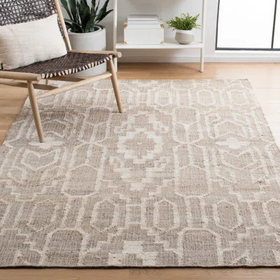 Artian Southwestern Flatweave Jute/Sisal Area Rug in Beige | Wayfair North America