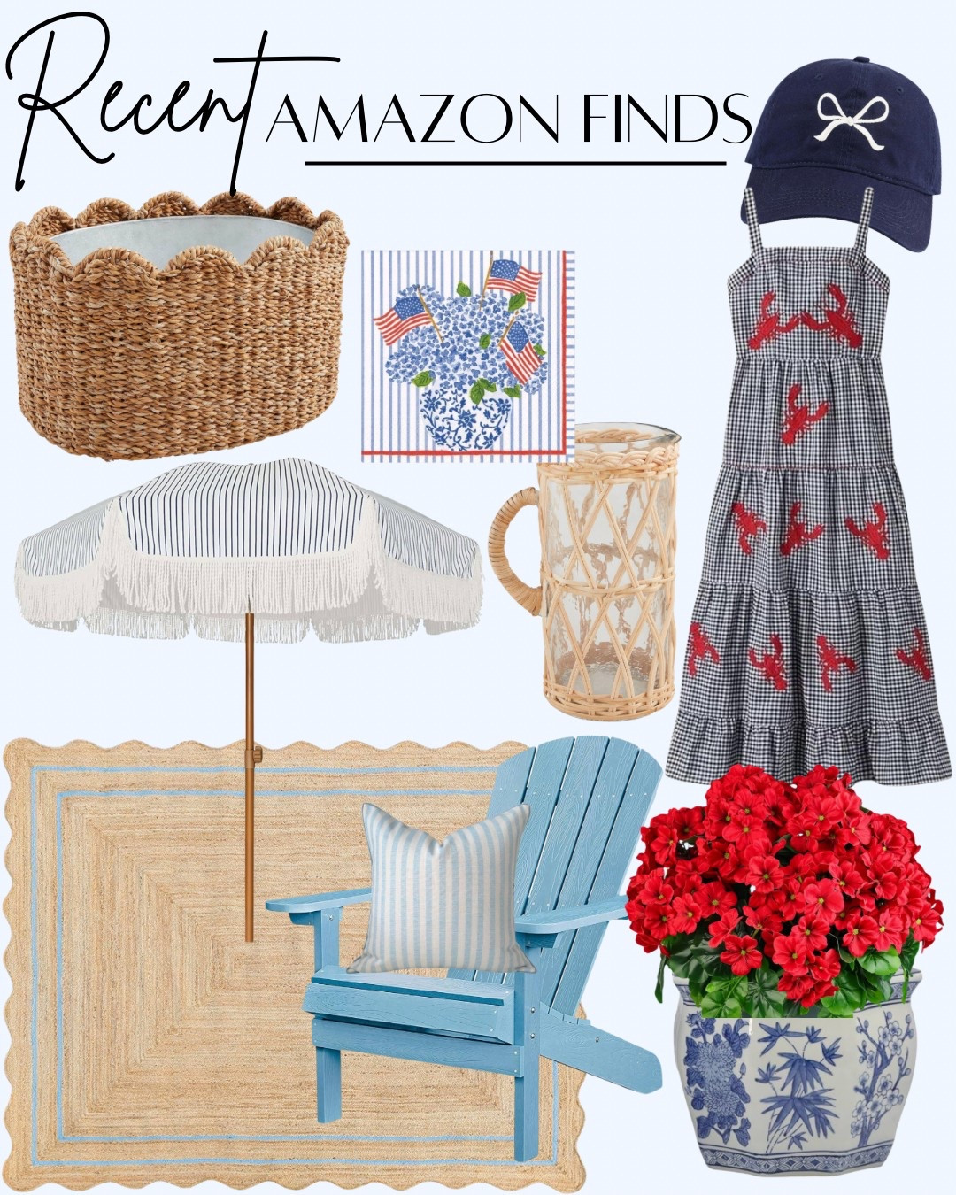 Patriotic finds // Amazon finds 






Red white blue 
Memorial Day 
Fourth of July 
Amazon home
Amazon fashion 
Coastal home
Coastal aesthetic 

#LTKSeasonal #LTKStyleTip #LTKFindsUnder50
