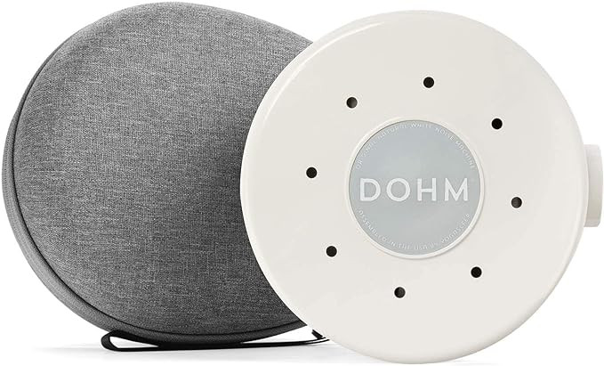 YOGASLEEP Dohm Classic + Travel Case Bundle, White, 1 Count, (BND1029) | Amazon (US)