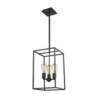 Thomas Lighting Williamsport 3-Light Oil Rubbed Bronze Chandelier-CN15831 - The Home Depot | The Home Depot