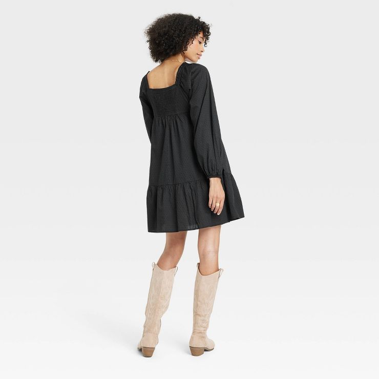 Women's Balloon Long Sleeve Shift Dress - Universal Thread™ | Target