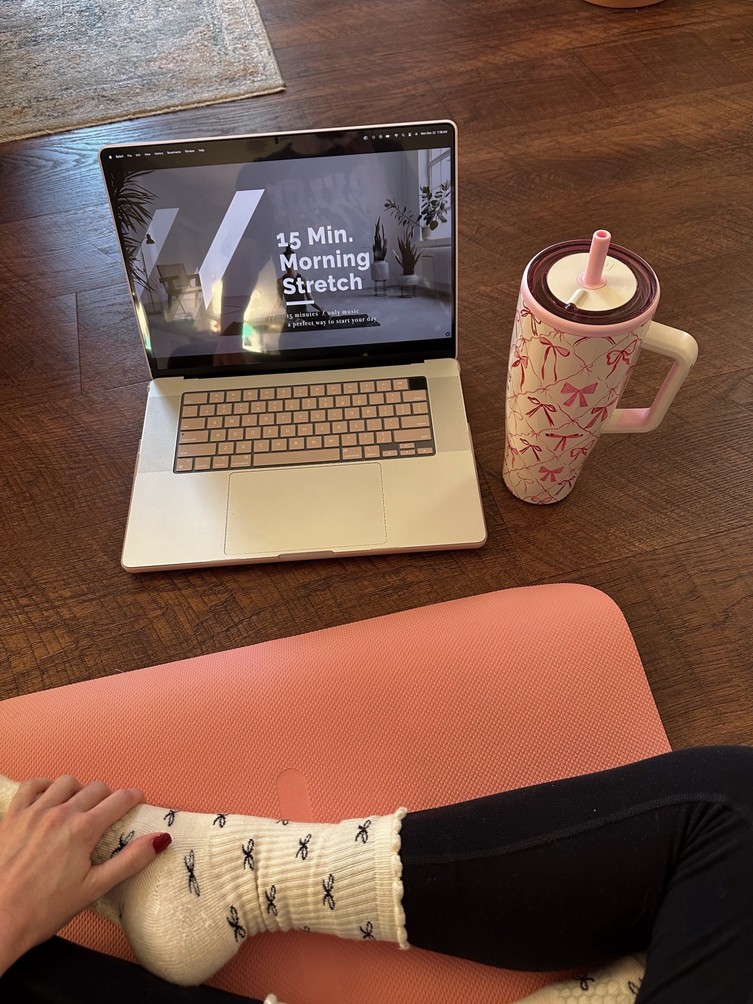 Felt so nice to get some light movement in this morning after being sick the last week! Finally feeling much better & excited to move my body again 🫶🏻 

#LTKdayinmylife #LTKmorningroutine #LTKselfcare