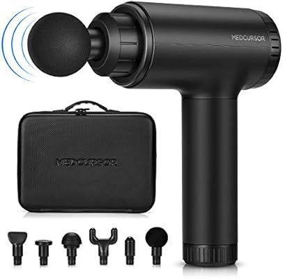 Medcursor Handheld Percussion Massage Gun - Deep Tissue Massager for Pain Relief, Sore Muscle and... | Amazon (US)