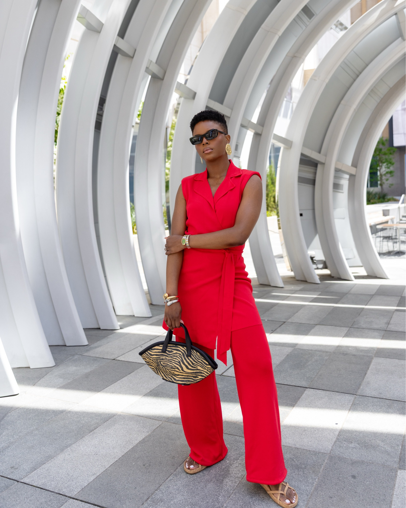 This color always looks expensive on dark skin ❤️ | Chic Spring Outfit Set! 

#LTKTravel #LTKootd