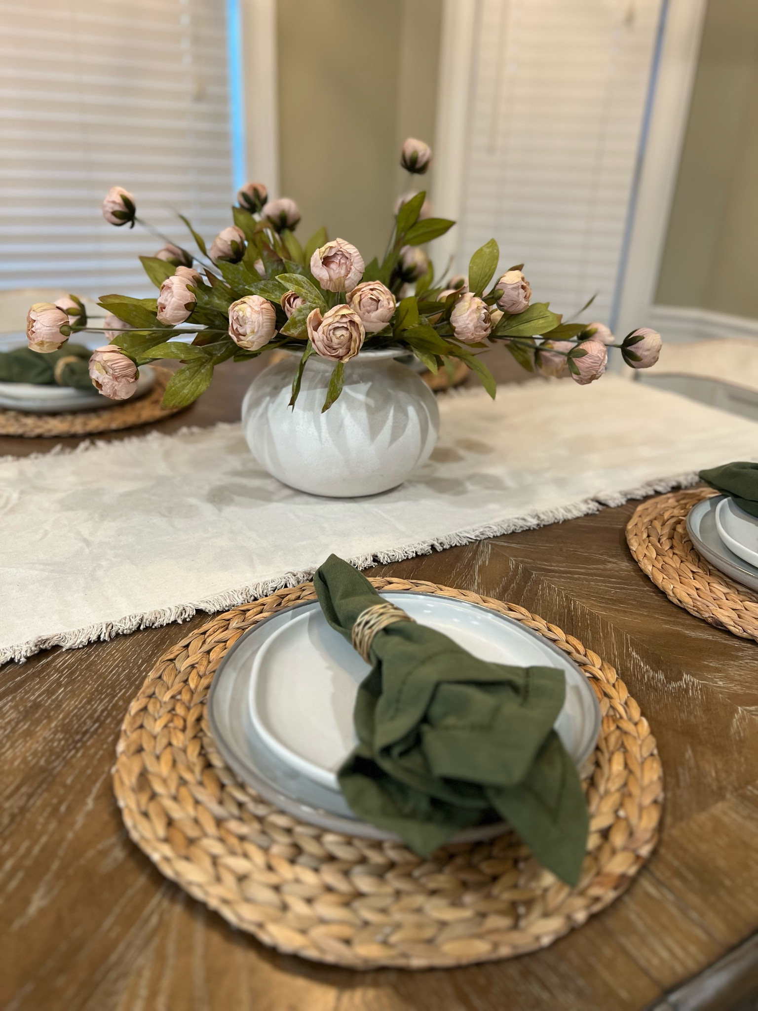 Flowers are from Michael’s! 