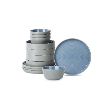 Stone Lain Elica 12-Piece Dinnerware Set Stoneware | Target