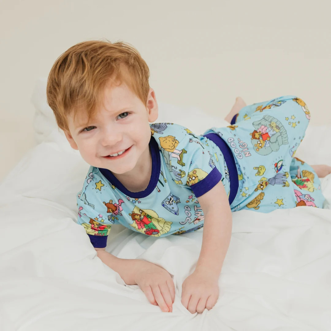 Good Night Arthur™ Bamboo Short Sleeve Kids Pajama Pants Set | Emerson and Friends