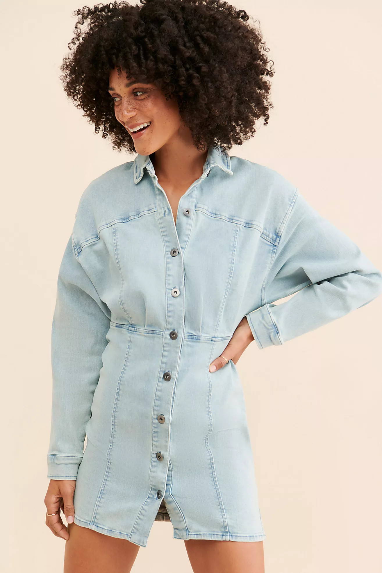 Amber Denim Dress | Free People (Global - UK&FR Excluded)