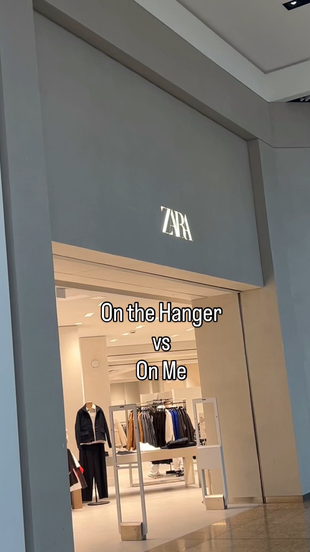 On the Hanger vs On Me and as always with @Zara it was a mixed review! So many gorgeous pieces in store but you really have to be prepared to get different sizes in there! Comment LINK to get any of these item links sent straight to your DMs 🔗 aff 

