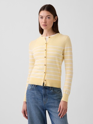 Crewneck Cardigan | Gap Factory
