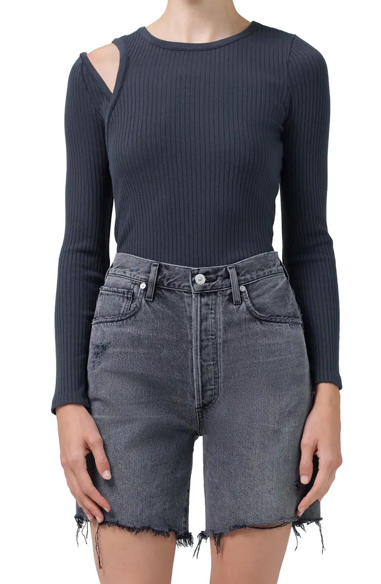 Citizens of Humanity Rianne Cutout Long Sleeve Top | Nordstrom | Nordstrom