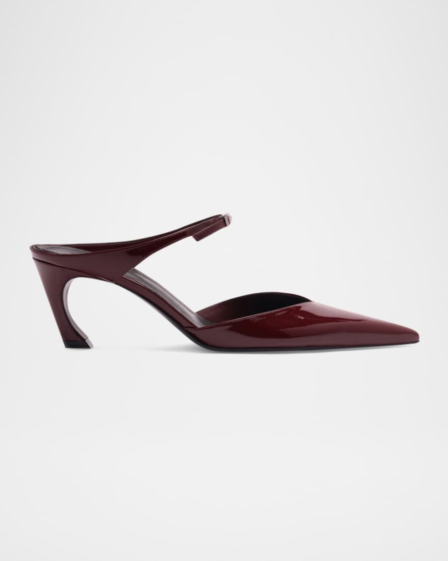 Laurie Patent Mule Pumps | Neiman Marcus