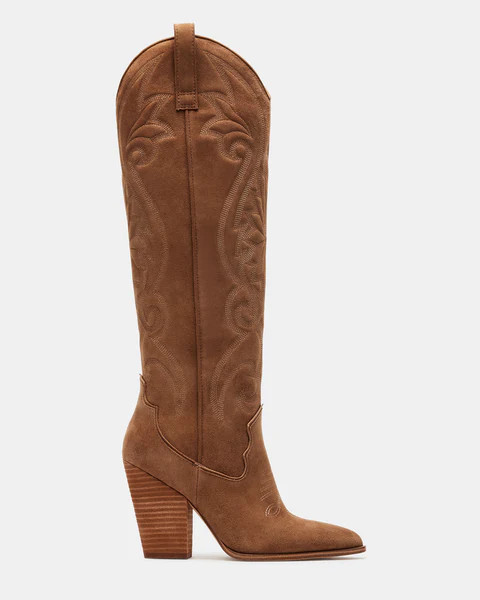 LASSO CHESTNUT SUEDE | Steve Madden (US)