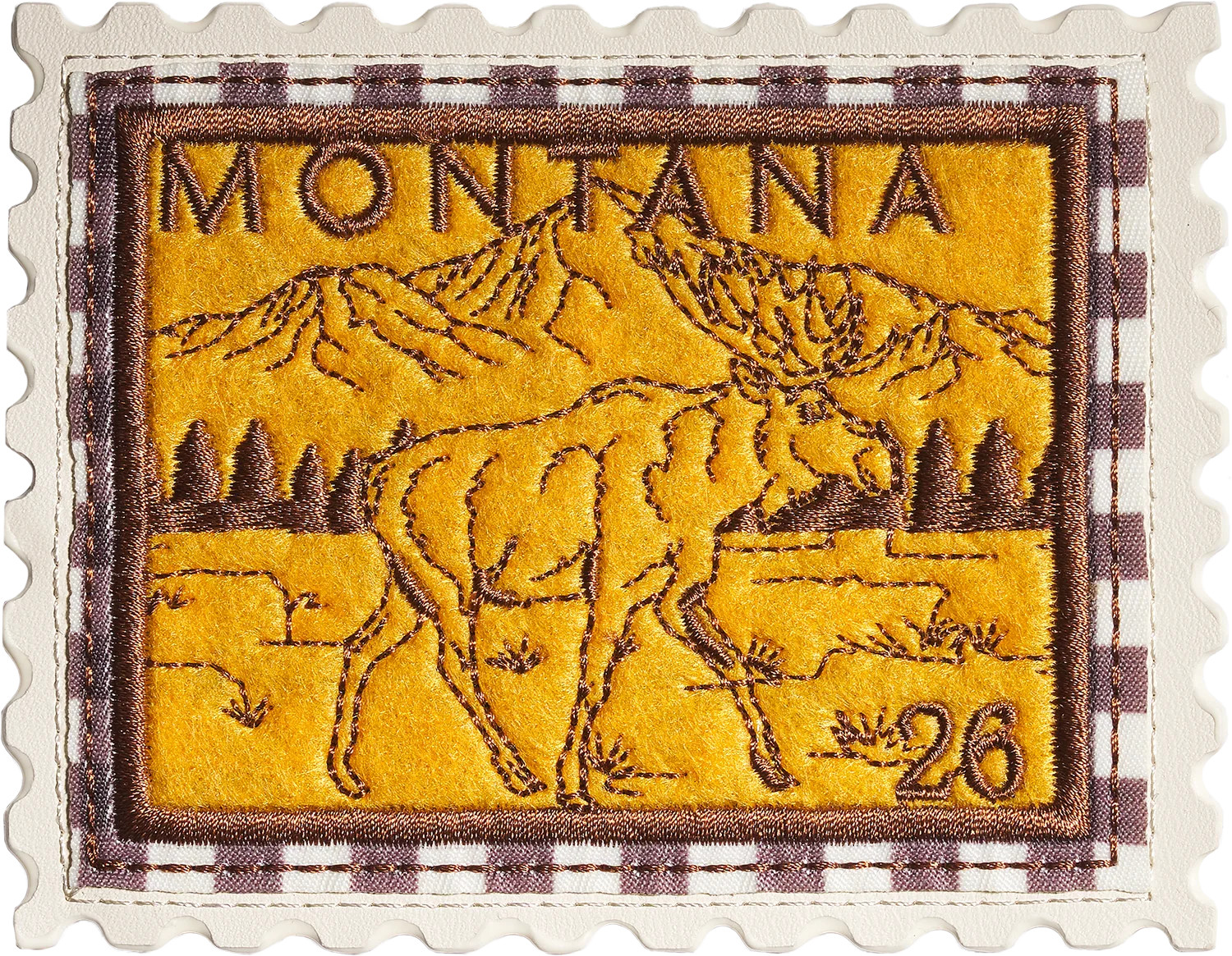 Montana Gingham Patch by Stoney Clover Lane Sticker Patch | Stoney Clover Lane