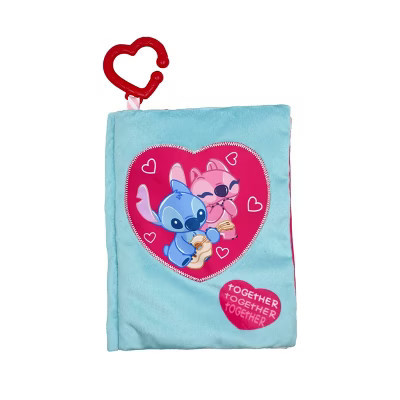 Disney Baby Lilo and Stitch Valentine Soft Photo Album Baby Learning Toy | Target