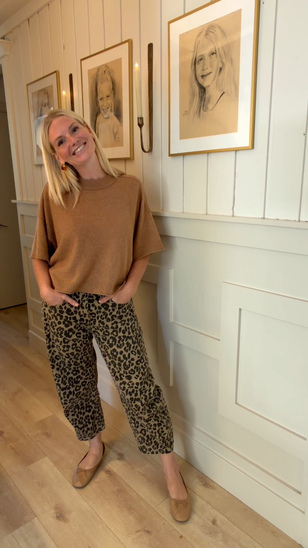 Today’s fit 🤎 Amazon barrel jeans + earrings, Anthropologie top, and of course my Sam Edelman ballet flats - the shoes I can’t stop wearing lately. Easy, comfy and put together.

#fashion

#LTKootd #LTKOver40