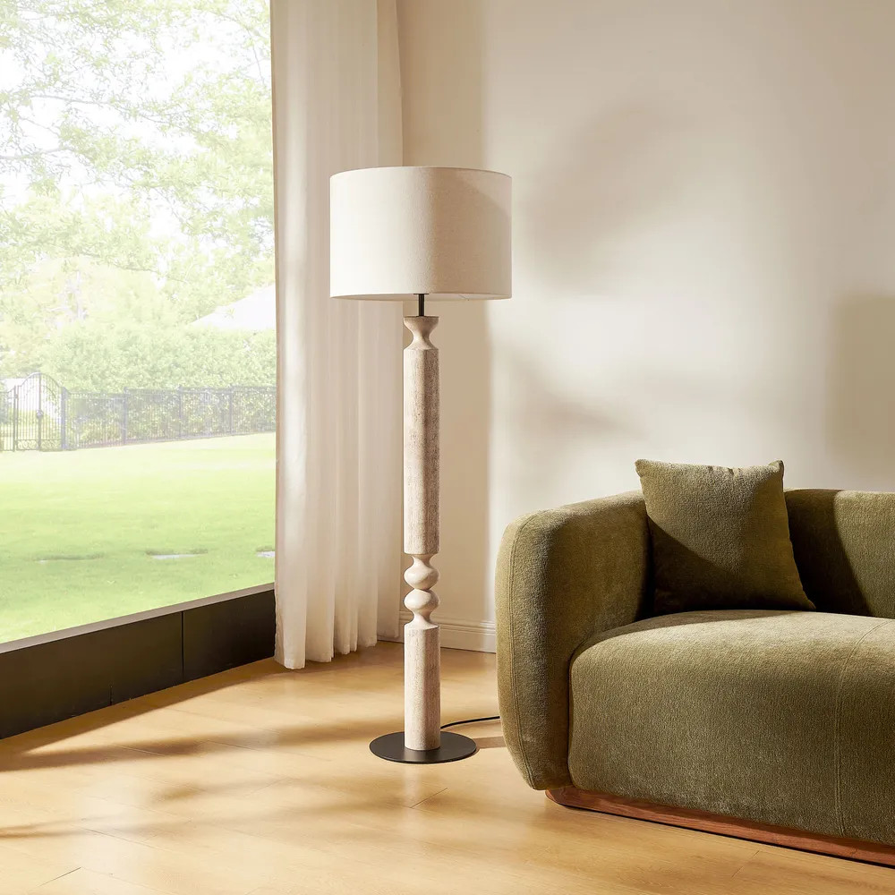 Axis Wooden Floor LampSale$499$5992 ReviewsColor:Creamy BeigeCreamy BeigeSITEWIDE SALE: Enjoy $12... | Hernest