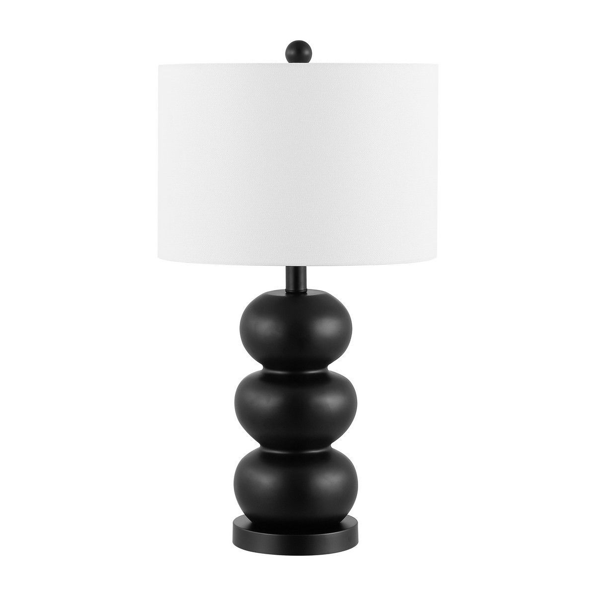 Ioanna, 23.5 Inch, Black, Resin Table Lamp | Homethreads