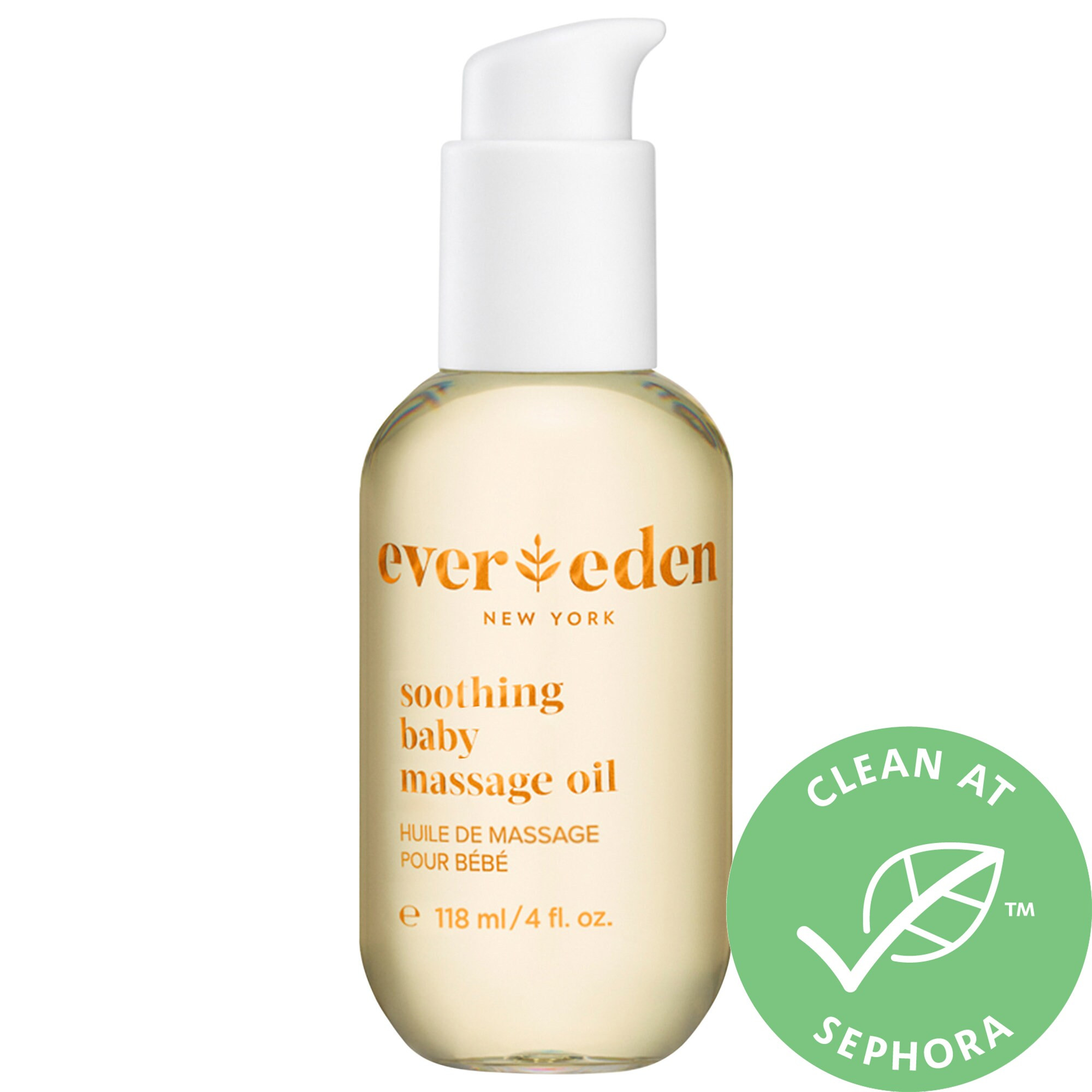 Evereden Soothing Baby Massage Body Oil 4 oz/ 118 mL | Sephora (CA)