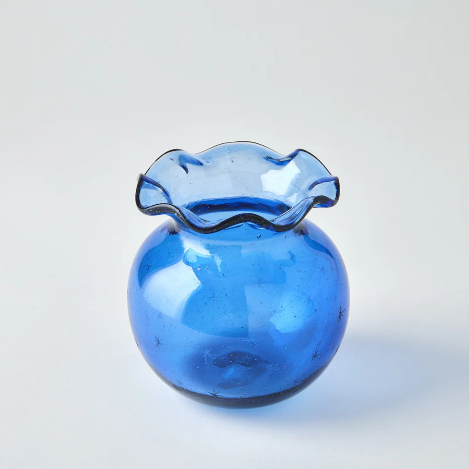 Starry Night Pomegranate Vase (Blue) | Half Past Seven
