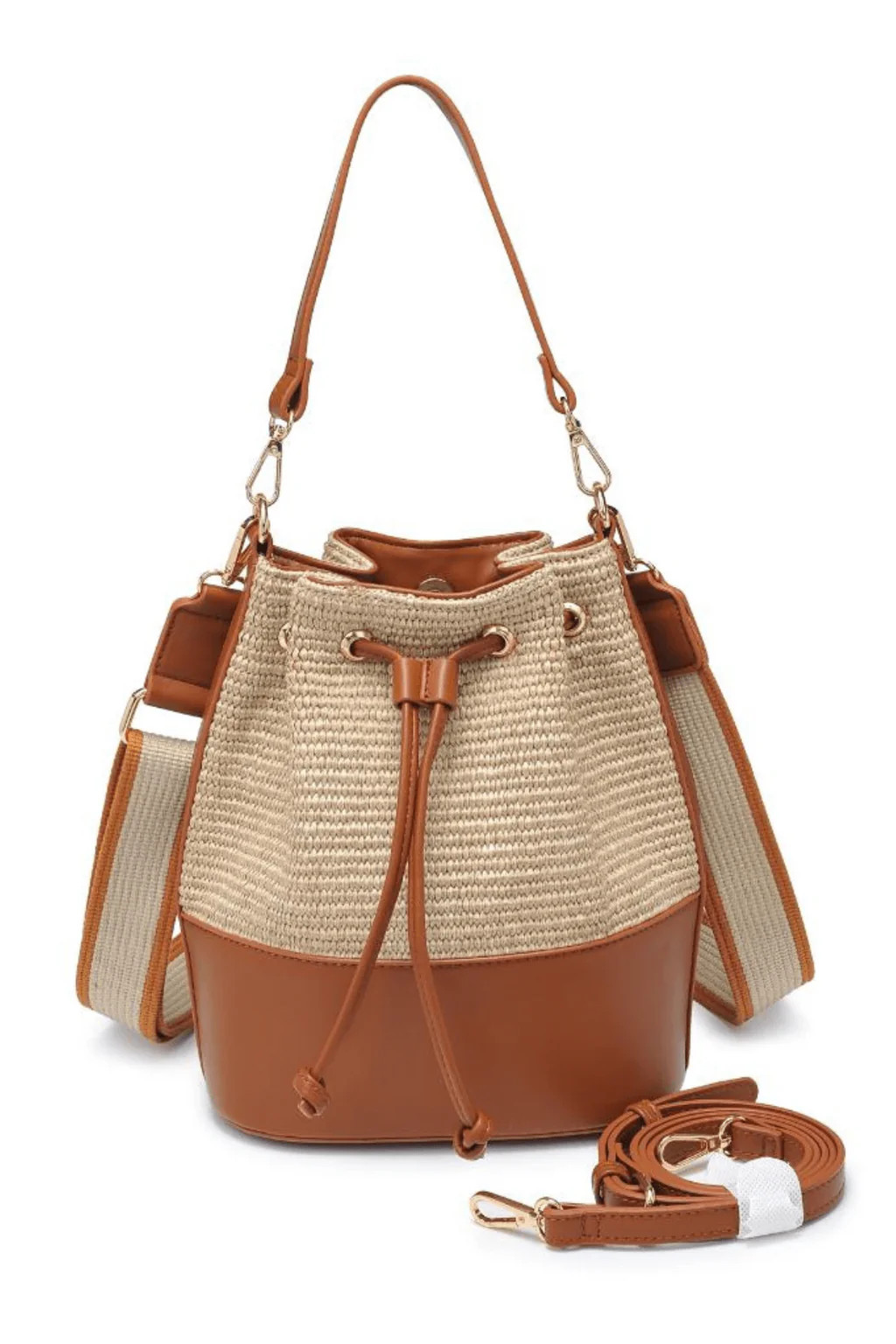 Moda Luxe Eleganto Bucket Bag | Social Threads