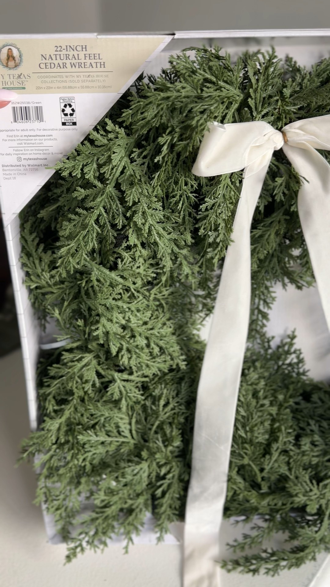 Viral wreath won't be in stock for long!