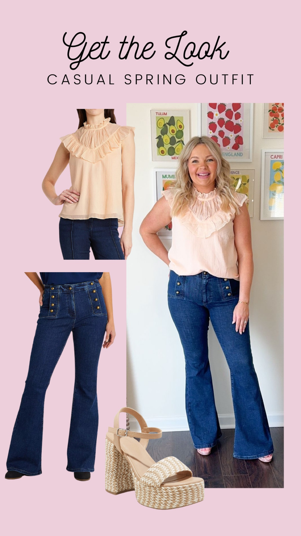Flare jeans - wearing an 8! Top- wearing a medium!



#LTKSeasonal #LTKfindsunder100