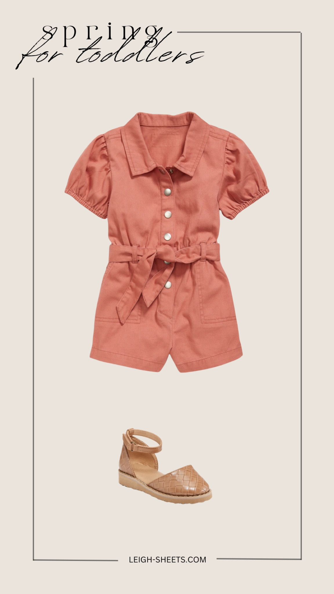 Toddler romper outfit
Little girl outfit inspo 

#LTKfindsunder50 #LTKSpringSale #LTKkids
