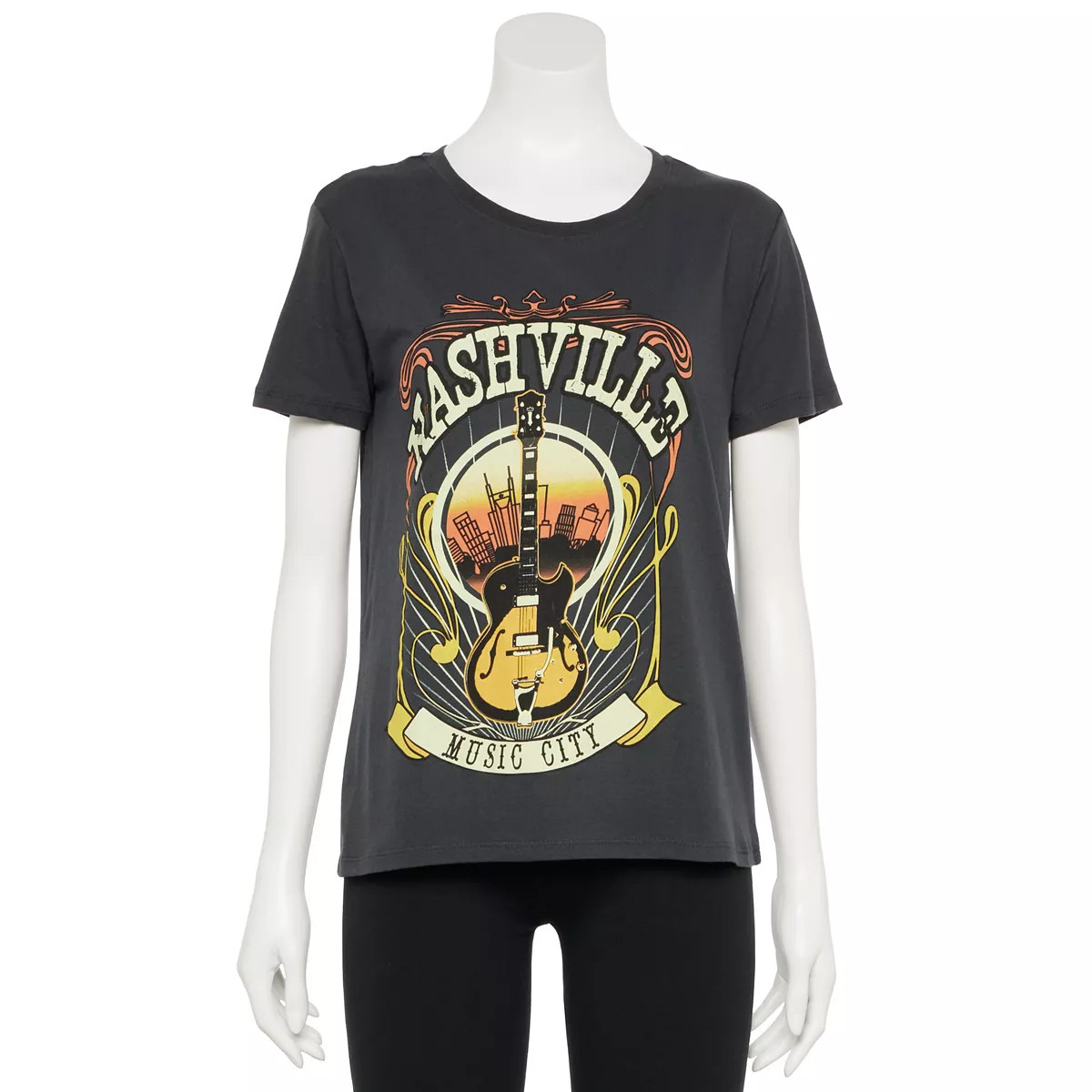 Juniors' Nashville Music City Graphic Tee | Kohl's