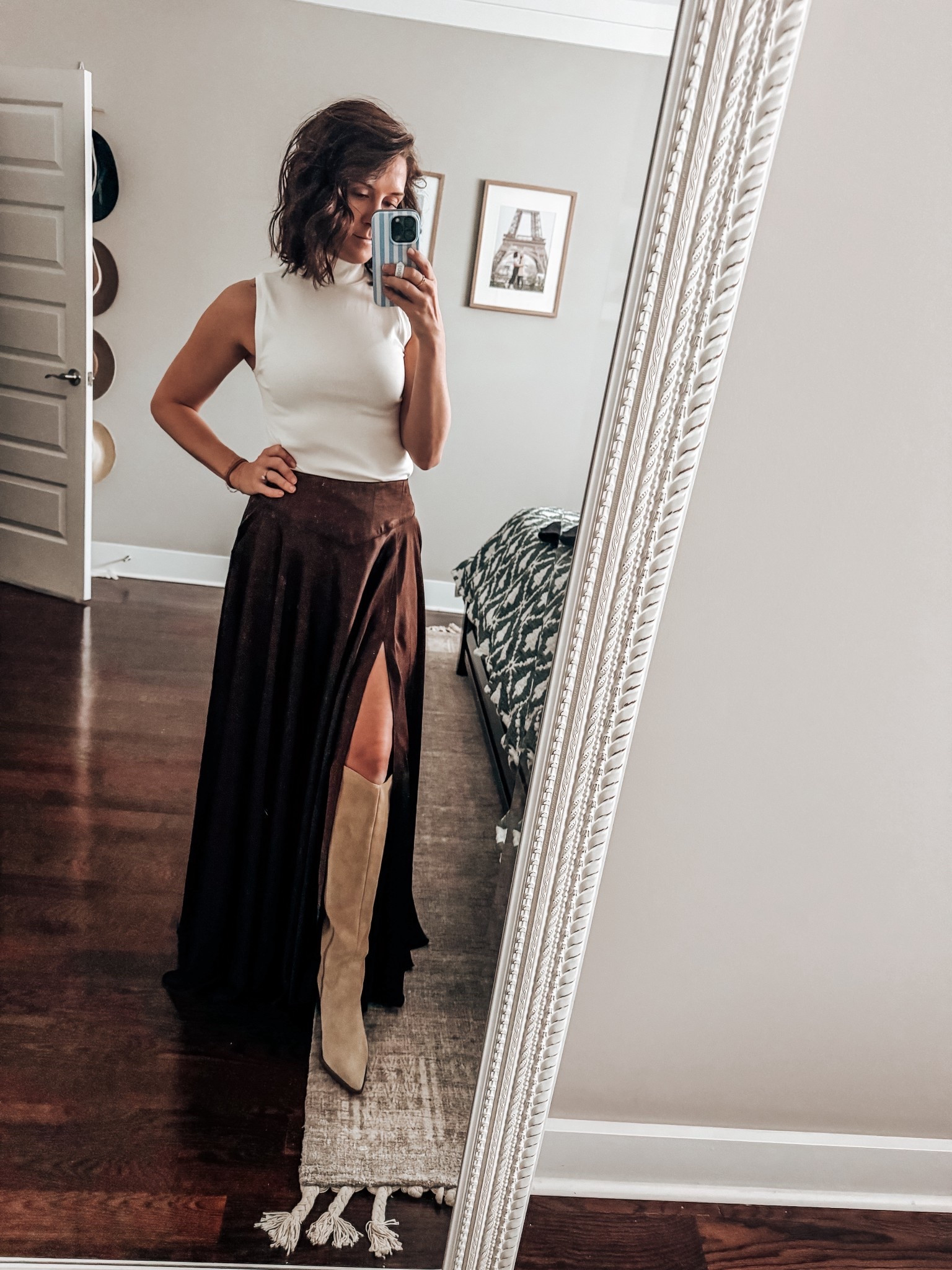 skirt : 0
shoes / old Vince Camuto but found similar ones 

#LTKSeasonal #LTKPetite #LTKHoliday