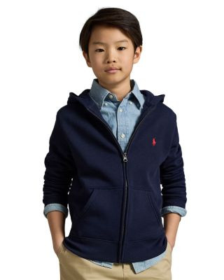 Boys' Fleece Zip Up Hoodie - Big Kid | Bloomingdale's (US)