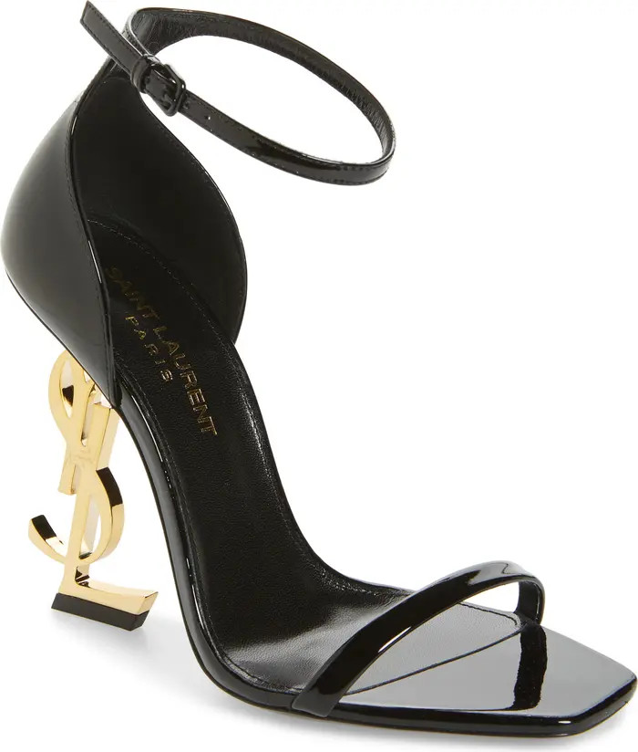 Saint Laurent Opyum YSL Ankle Strap Sandal (Women) | Nordstrom | Nordstrom