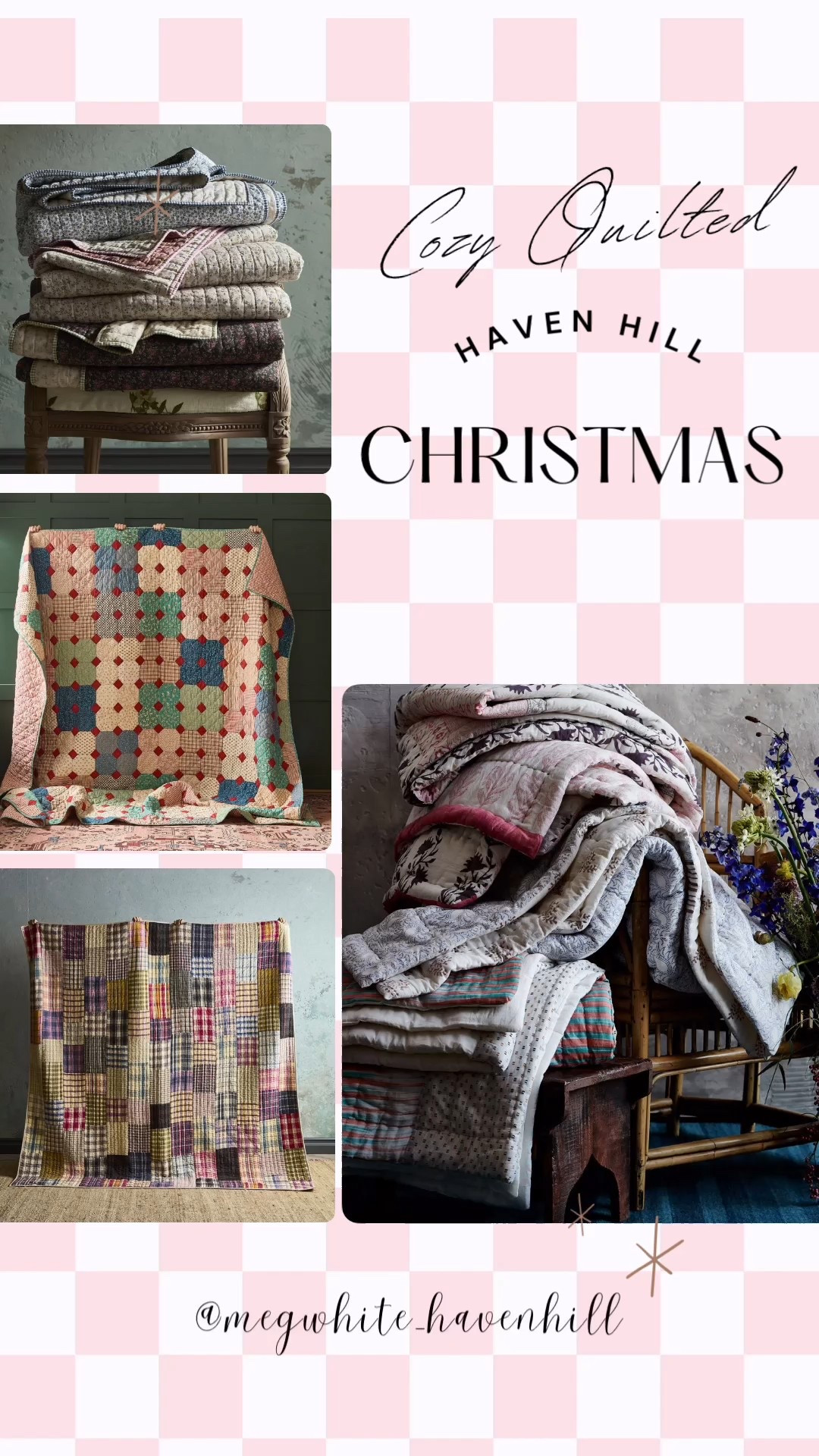 Cozy Quilts perfect for Christmas 

#LTKHome #LTKGiftGuide #LTKHoliday