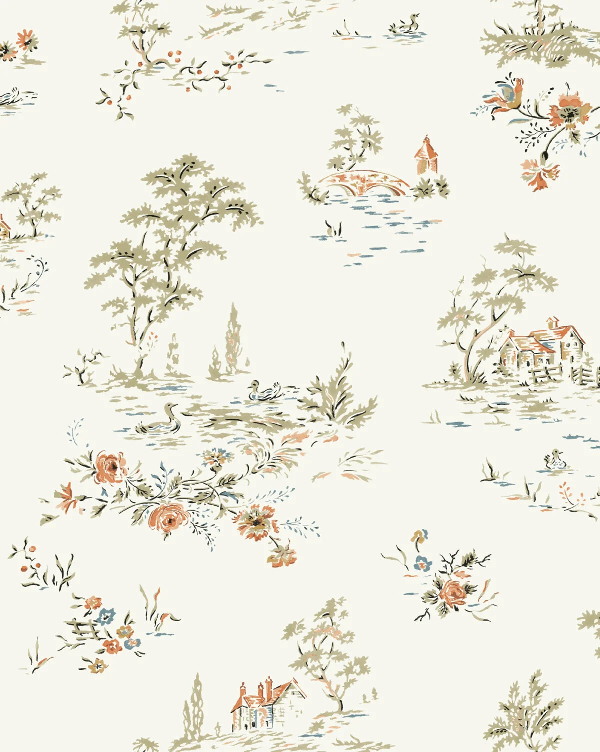 Parc Du Toile Wallpaper | McGee & Co. (US)