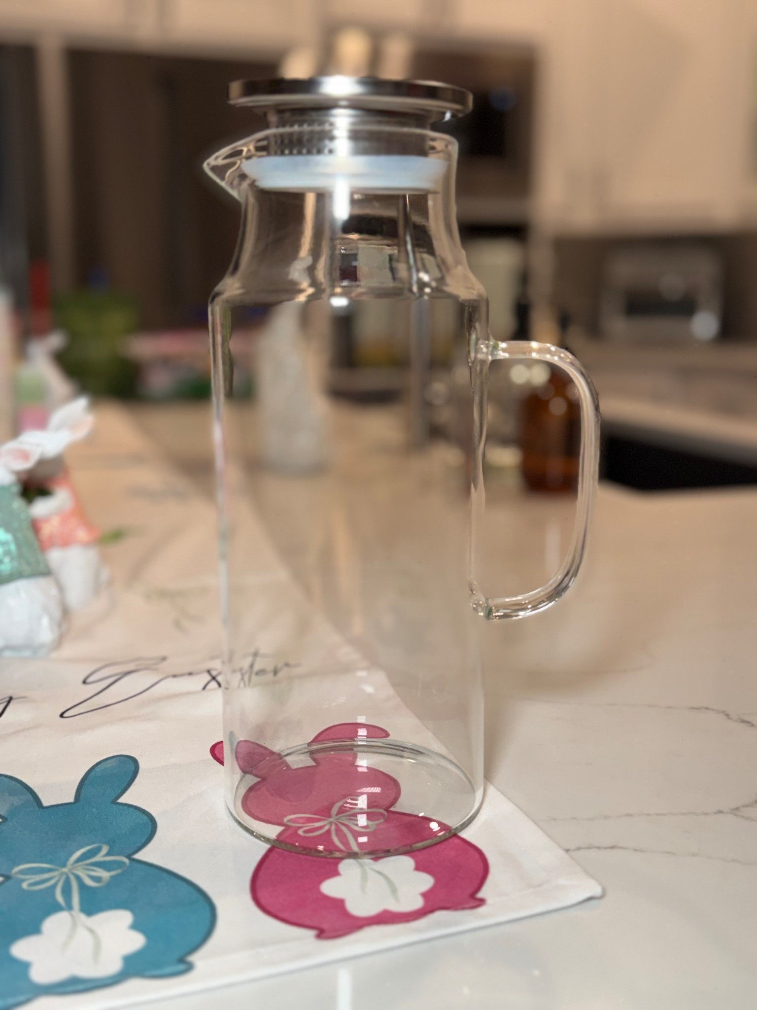I’m obsessed with my new Glass Pitcher. Now I need to start making horchata, aguas frescas, and Jamaica. ￼

Perfect for a Mother’s Day gift 🎁 

#LTKSaleAlert #LTKMothersDay #LTKHome