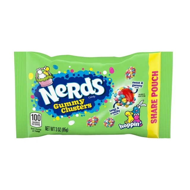 Nerds Hoppin' Gummy Clusters, 3 oz, Sharepack | Walmart (US)